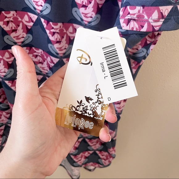 LuLaRoe x Disney Mickey Mouse Irma Top - Picture 7 of 8